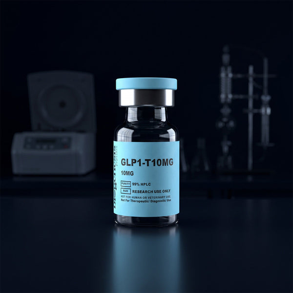 GLP1-T · 10mg Tirzepatide · Dual Receptor Agonist (GLP-1 + GIP) · Metabolic Research
