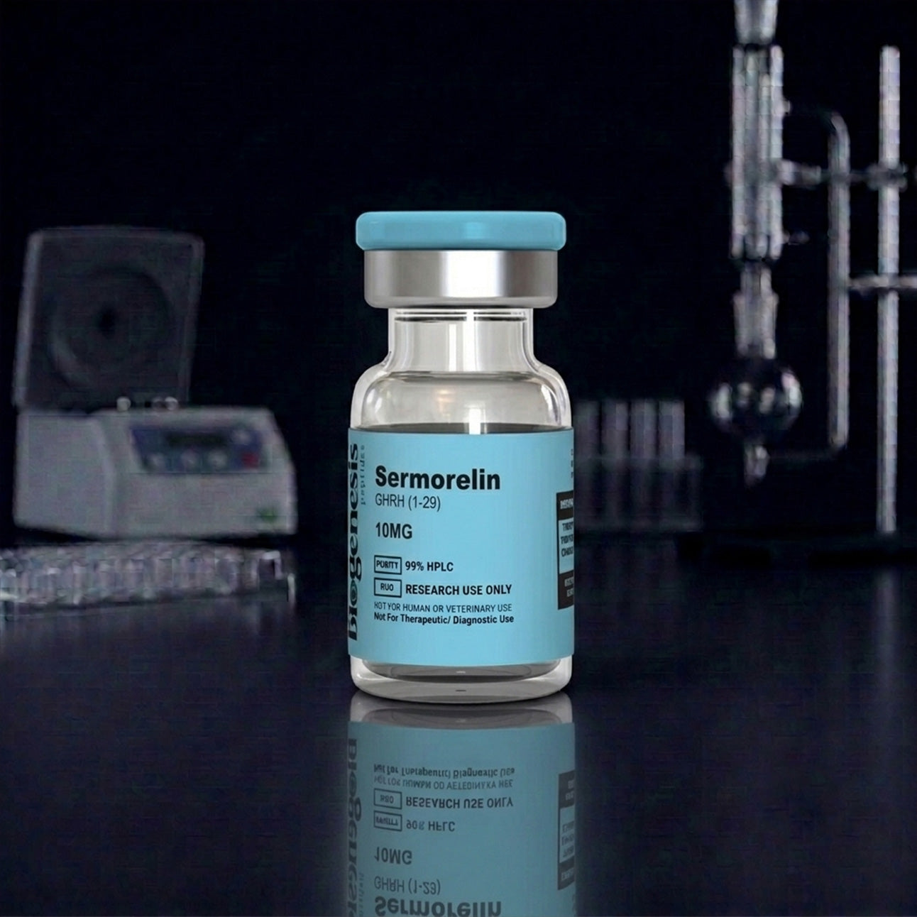 Sermorelin · 10mg GHRH(1-29) · 29 Amino Acids · GH-Axis & Cardiovascular Research (Copy)